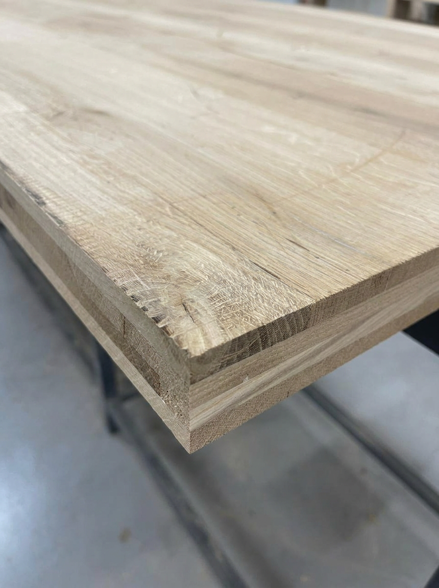 Reclaimed barn oak & softwood panel